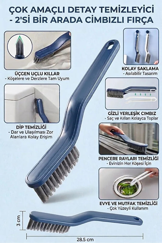 Banyo Mutfak Temizlik Fırçası Cımbızlı